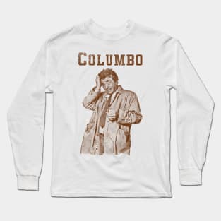 Columbo - Vintage art Long Sleeve T-Shirt